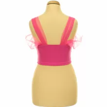 Shein tüllpántos corset top