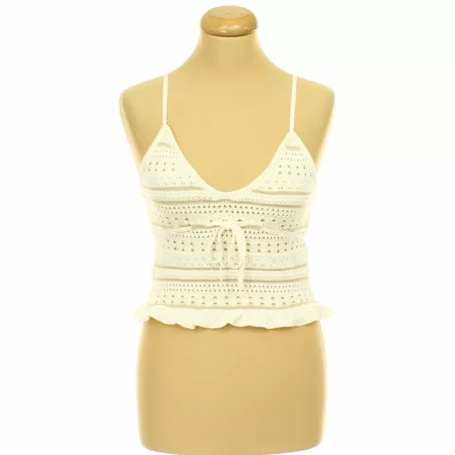 Asos lyukacsos kötött top