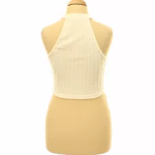 Shein rojtos bézs top