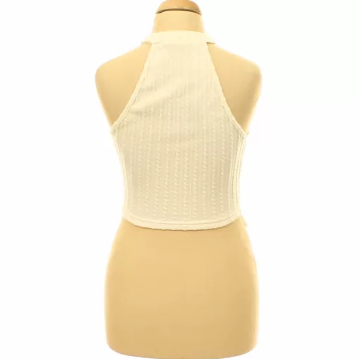 Shein rojtos bézs top