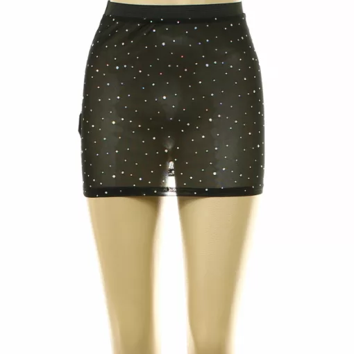 Shein flitteres necc miniszoknya