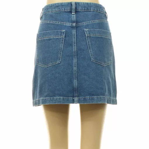 H&M kék farmerszoknya