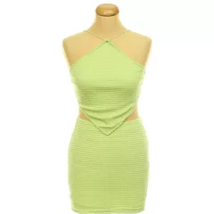 Shein zöld top-szoknya szett