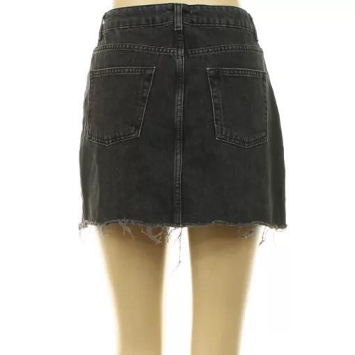 Topshop rojtozott farmer miniszoknya