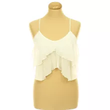 Bershka fodros necc top