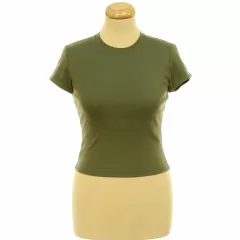 Uniqlo khakizöld póló
