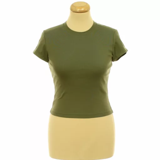 Uniqlo khakizöld póló