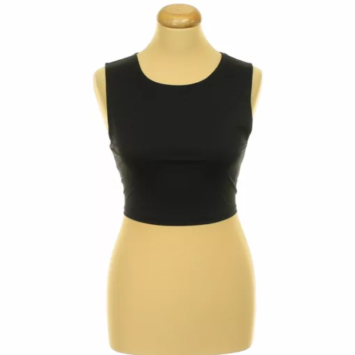 Primark fekete elasztikus top