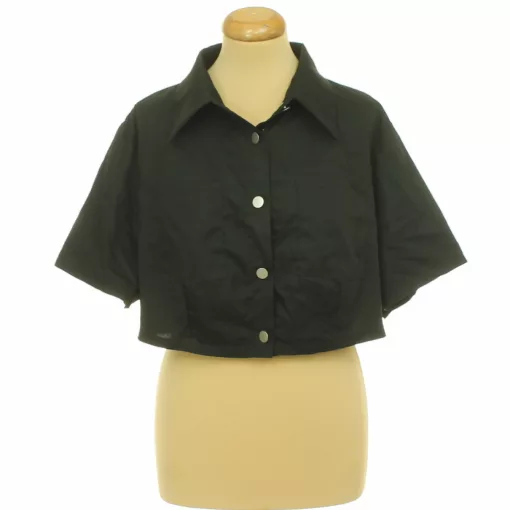 Shein fekete crop ing