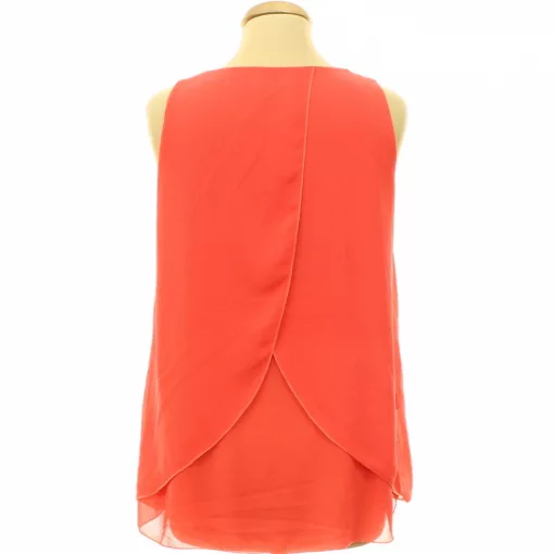Styleboom mintás korallpiros felső