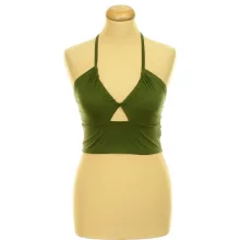 Shein khakizöld top