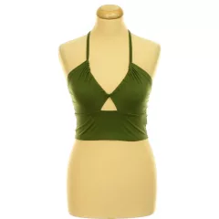Shein khakizöld top