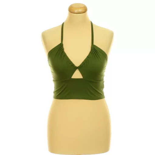 Shein khakizöld top
