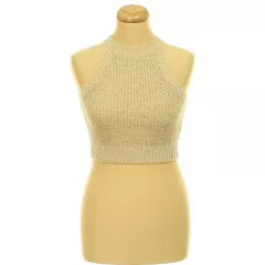 H&M barna kötött top