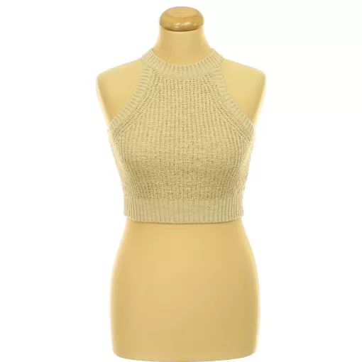 H&M barna kötött top