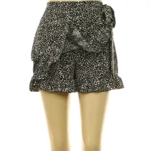 Shein mintás fekete nadrágszoknya