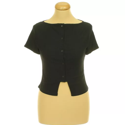 Reclaimed Vintage fekete ing