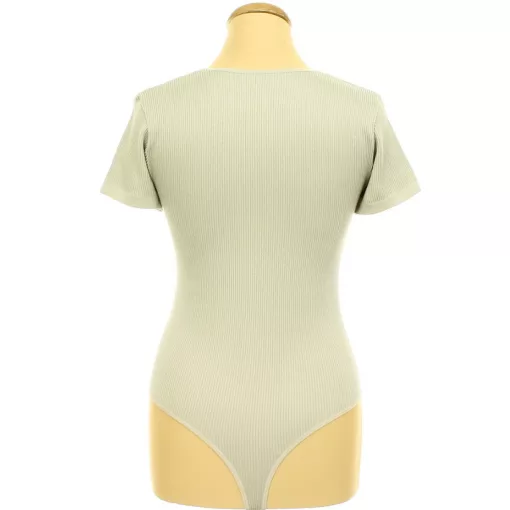 Primark bordázott elasztikus body