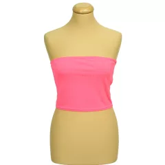 Boohoo neonpink top