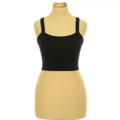 Primark fekete elasztikus top