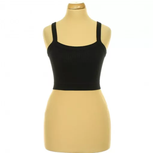 Primark fekete elasztikus top