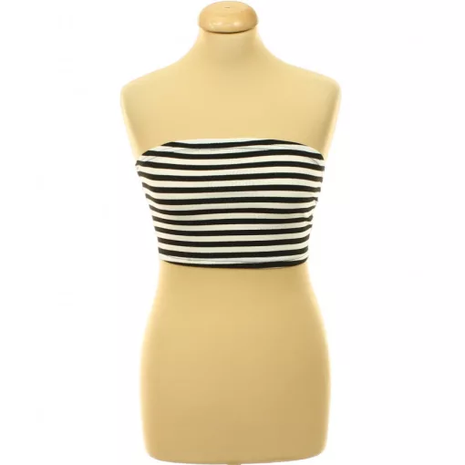 Shein csíkos top