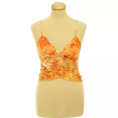 Shein mintás necc top