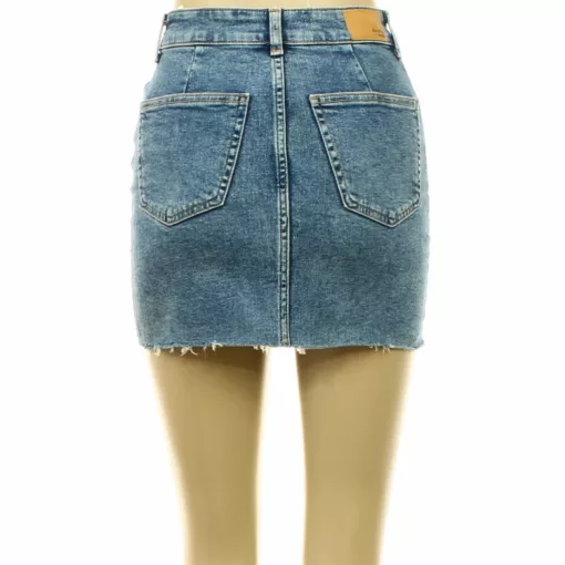 Bershka rojtos farmerszoknya