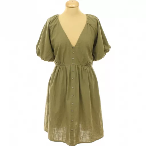 Primark khaki színű pamut ruha