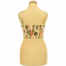 Shein mintás corset top