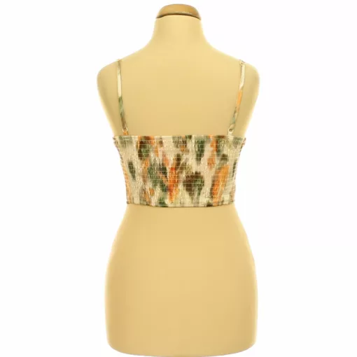Shein mintás corset top
