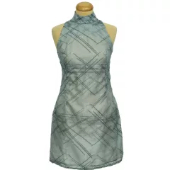 Kék organza ruha