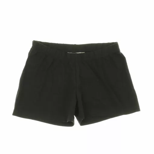 Blue Motion fekete biopamut short
