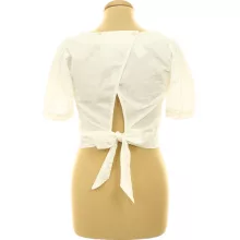 Primark fehér organikus pamut top
