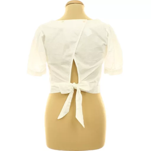 Primark fehér organikus pamut top
