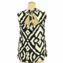 Dorothy Perkins mintás szatén felső