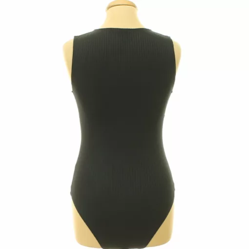 H&M bordázott elasztikus body