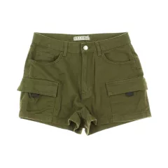 Denim Co. cargo farmer short