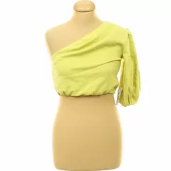 Asos félvállas zöld felső