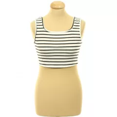 Shein csíkos top