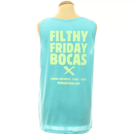 Filthy Friday mintás kék trikó