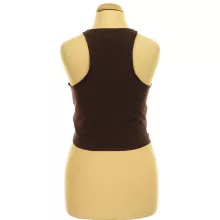 Divided barna top
