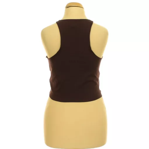 Divided barna top