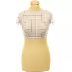 H&M kockás necc top