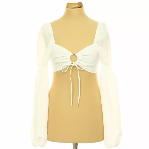 Divided fehér top