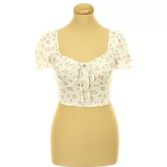 Shein virágmintás top