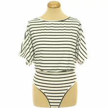 Shein csíkos  body