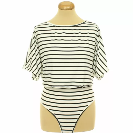 Shein csíkos  body