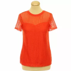 Dorothy Perkins piros csipke felső