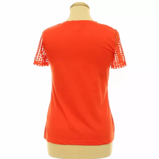 Dorothy Perkins piros csipke felső